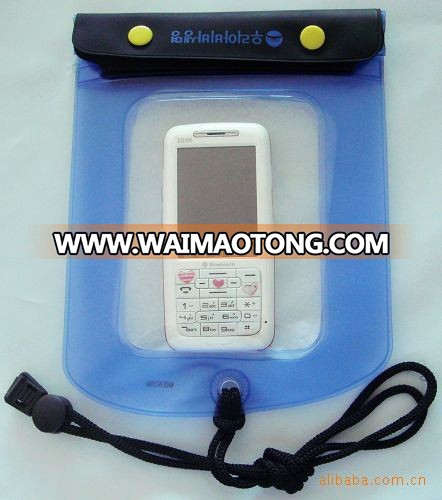 Custom Soft Clear PVC Waterproof Phone Bag