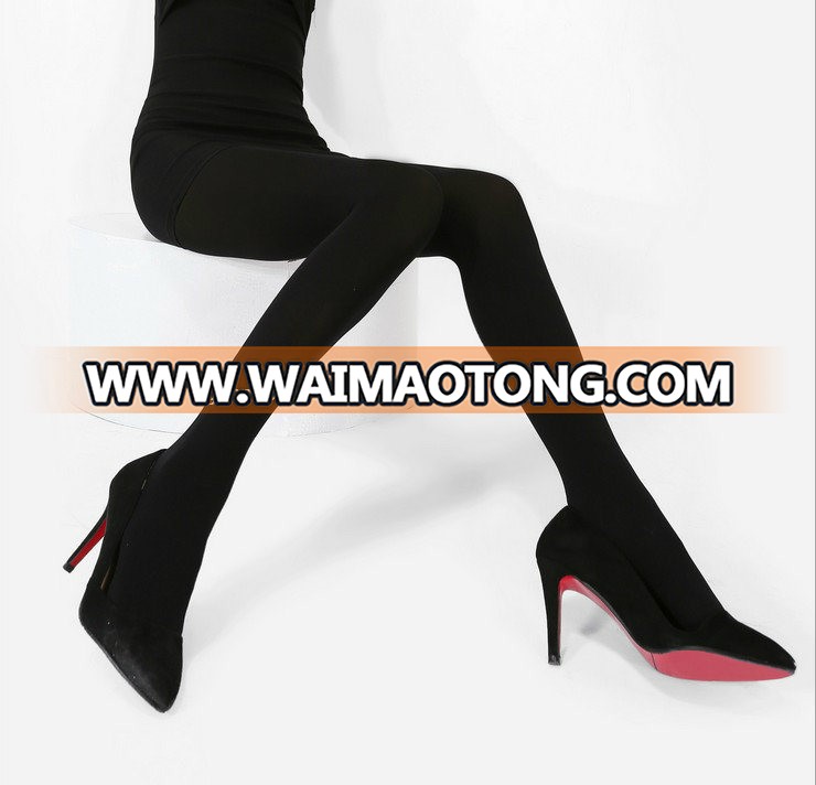 Cheap Wholesale Black Nylon 10d Thin Stockings