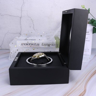 New Design Personalized Watch Box No Logo China Wholesale Winder Watch Box Box Watches With Pu Leather Pillow