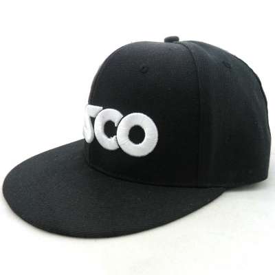 cheap black 3d embroidery polyester custom snapback wholesale